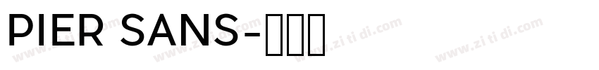 PIER SANS字体转换
